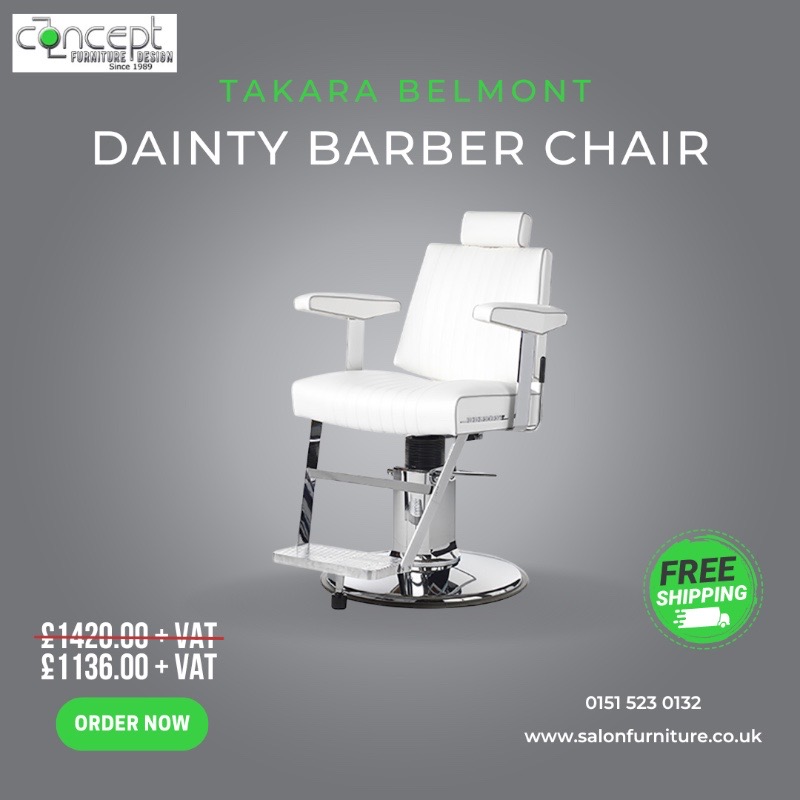 Dainty Barber Chair. Special offer prices and free shipping.